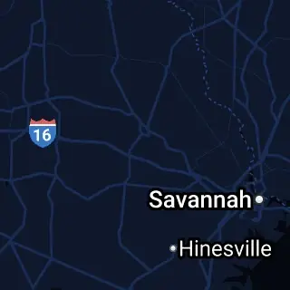 Bulloch County, GA Map