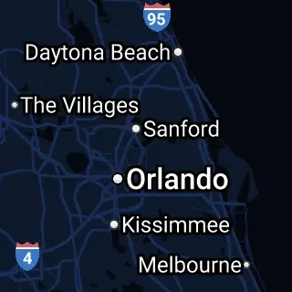 Seminole County, FL Map