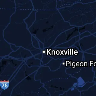 Knox County, TN Map