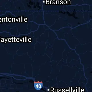 Newton County, AR Map