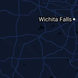 Baylor County, TX Map
