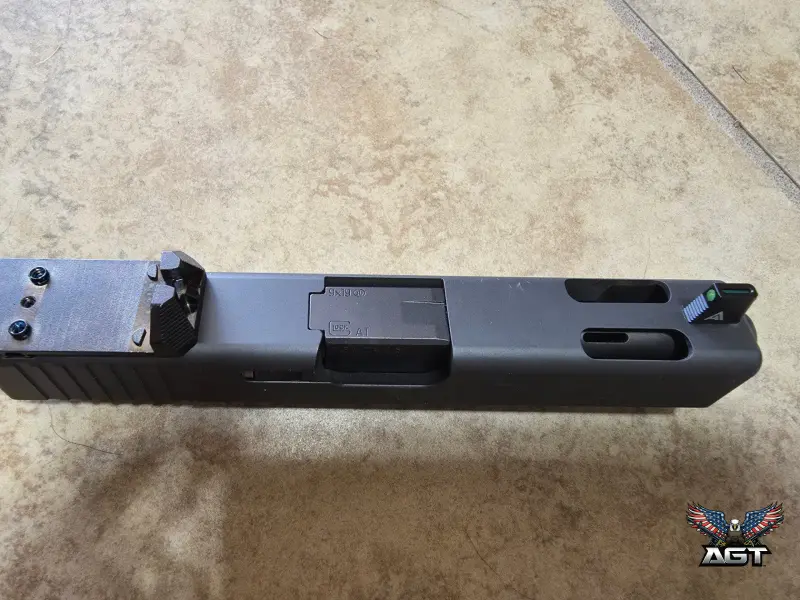 Used · Glock 19C Gen 3 Complete Slide with Rear sight RMR adatper plate · Yuma, AZ · photo 3 of 3