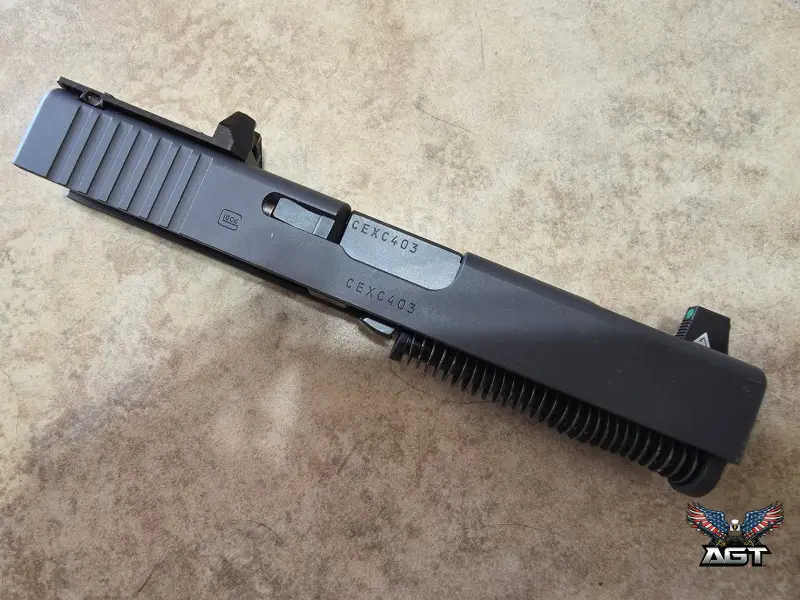 Used · Glock 19C Gen 3 Complete Slide with Rear sight RMR adatper plate · Yuma, AZ · photo 2 of 3