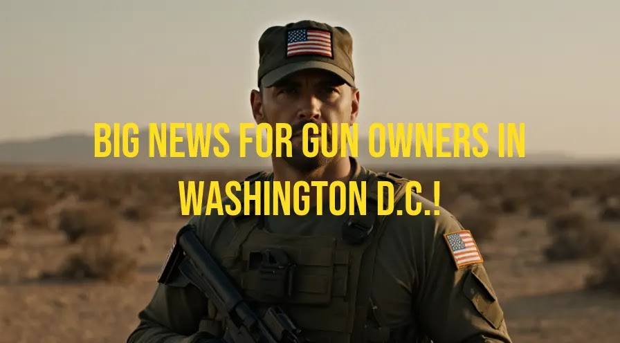 Monumental Second Amendment Victory: DC's 'Good Reason' Gun Law Struck Down