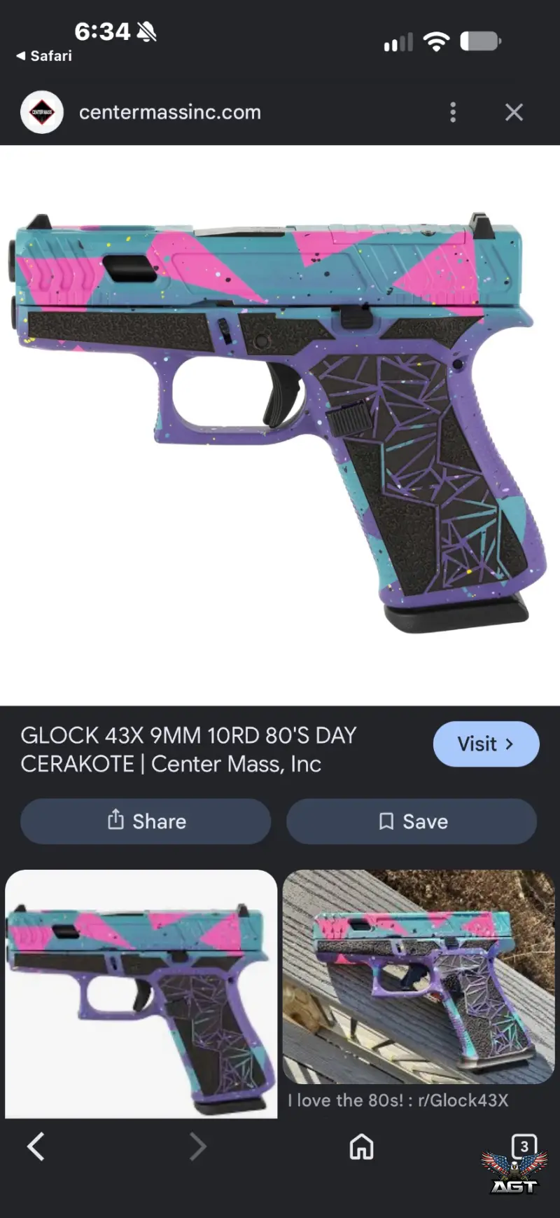 Glock 19x9 80s Glock version the 1st one out of 50 made