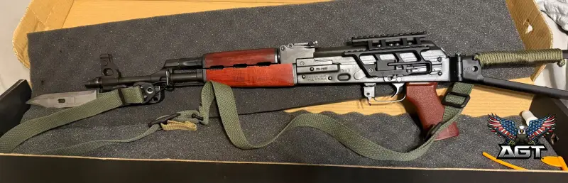 Like New · Serbian Red ZPAP M70 Triangle Side Folder And Extras · 7.62x39 · Zastava · College Station, TX · photo 2 of 2
