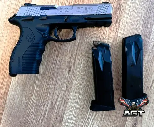 Taurus PT 845 45APC Handgun plus about 600 rounds of 45apc ammo