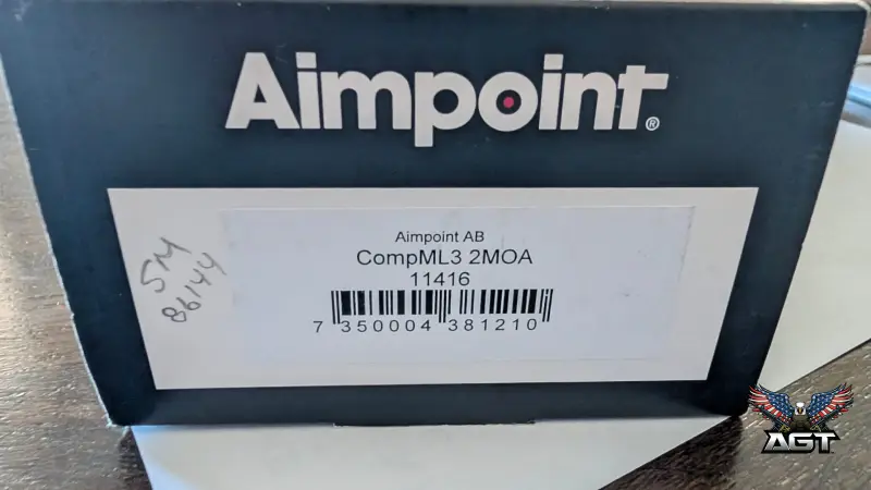Like New · Like-New Aimpoint CompML3 2 MOA Red Dot – Original Box, Mount, & 6 Batteries · Sun City, AZ · photo 3 of 8
